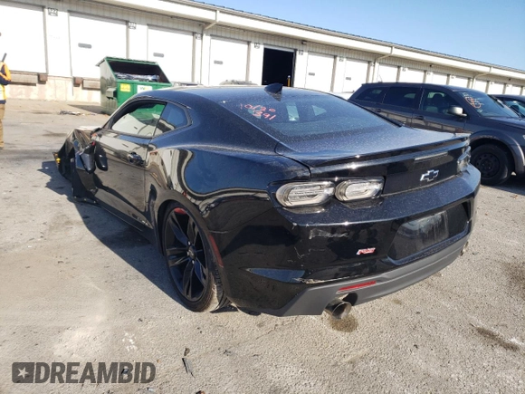 2022 Chevrolet Camaro 1LT with VIN 1G1FB1RS7N0106881, listed as a Copart auction lot 66443782 with 9,817 mi miles. Bid and sale history available at carsss.com. Image 3.