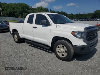 2018 Toyota Tundra SR with VIN 5TFRM5F13JX129495, listed as a Copart auction lot 62901035 with 65,281 mi miles and Clean title. Bid and sale history available at DreamBid. Image 4.