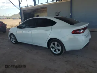 2015 Dodge Dart SXT with VIN 1C3CDFBBXFD227365, listed as a Copart auction lot 61976615 with 127,203 mi miles and Salvage title. Bid and sale history available at DreamBid. Image 2.
