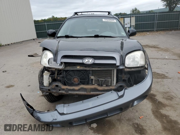 2005 Hyundai Santa Fe GLS with VIN KM8SC13D45U904384, listed as a Copart auction lot 72940944 with 176,282 mi miles and Salvage Title. Bid and sale history available at carsss.com. Image 5.