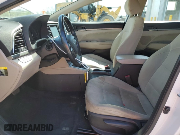 2017 Hyundai Elantra SE with VIN 5NPD84LF6HH017966, listed as a Copart auction lot 55131735 with 128,865 mi miles and Salvage Title. Bid and sale history available at DreamBid. Image 7.