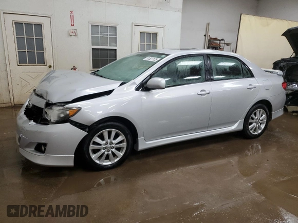 2010 Toyota Corolla with VIN 2T1BU4EE0AC223686, listed as a Copart auction lot 51527125 with 158,992 mi miles and Clean Title. Bid and sale history available at DreamBid. Image 1.