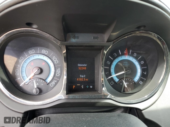 2012 Buick LaCrosse Premium 1 with VIN 1G4GD5E33CF377549, listed as a Copart auction lot 61351265 with 52,248 mi miles and Salvage title. Bid and sale history available at DreamBid. Image 9.