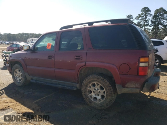 2003 Chevrolet Tahoe LS with VIN 1GNEK13Z93R256421, listed as a Copart auction lot 49001975 with 318,219 mi miles and Salvage Title. Bid and sale history available at DreamBid. Image 2.