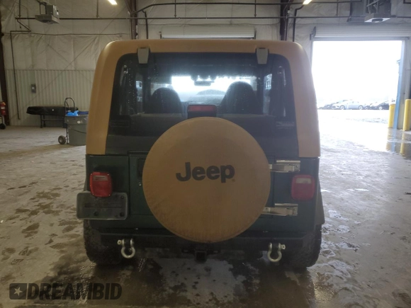 2000 Jeep Wrangler SE with VIN 1J4FA29P3YP801389, listed as a Copart auction lot 44803835 with 131,945 mi miles and Clean Title. Bid and sale history available at carsss.com. Image 6.
