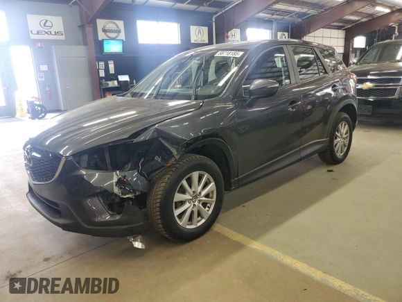 2015 Mazda CX-5 Sport z VIN JM3KE2BE6F0473738, wystawiony jako Copart lot #58718185 z przebiegiem 90 862 mil mil oraz Czysty tytuł • Clean title. Historia ofert i sprzedaży dostępna na DreamBid. Obrazek 1.