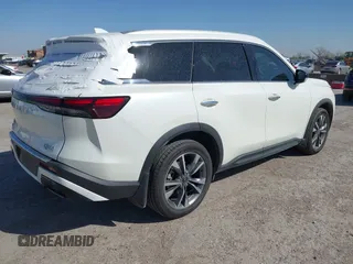 2023 Infiniti QX60 Luxe z VIN 5N1DL1FS2PC348961, wystawiony jako IAAI lot #41831192 z przebiegiem 51 202 mil mil oraz . Historia ofert i sprzedaży dostępna na DreamBid. Obrazek 4.