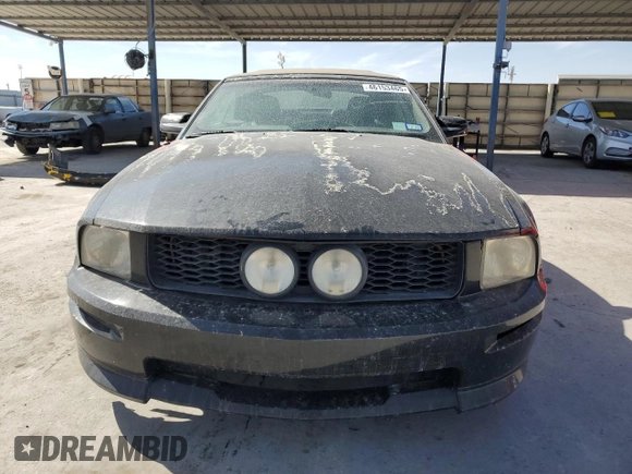 2005 Ford Mustang GT Deluxe with VIN 1ZVHT85H455247309, listed as a Copart auction lot 46153465 with 138,258 mi miles and Salvage Title. Bid and sale history available at DreamBid. Image 5.