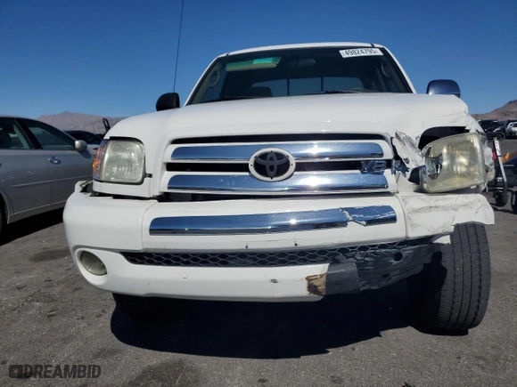 2003 Toyota Tundra SR5 with VIN 5TBRT34193S349381, listed as a Copart auction lot 49824795 with 158,620 mi miles and Salvage Title. Bid and sale history available at carsss.com. Image 5.