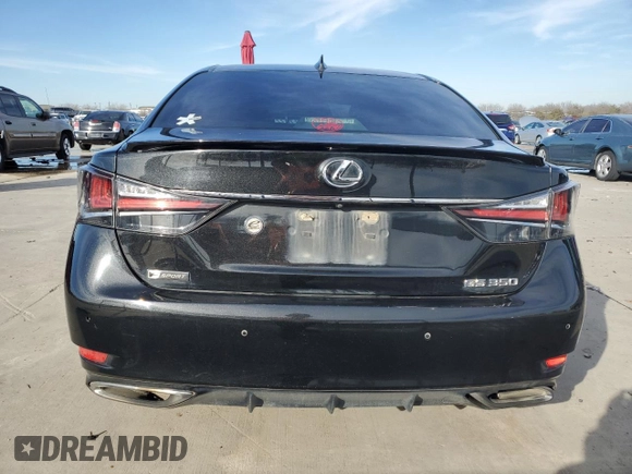 2016 Lexus GS 350 with VIN JTHBZ1BL5GA002437, listed as a Copart auction lot 88231955 with 133,996 mi miles and Salvage Title. Bid and sale history available at carsss.com. Image 6.