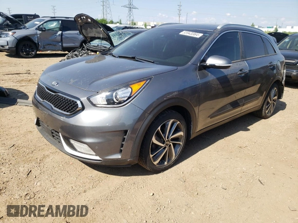 2018 Kia Niro Touring with VIN KNDCE3LC0J5131360, listed as a Copart auction lot 55943364 with 115,278 mi miles and Salvage Title. Bid and sale history available at carsss.com. Image 1.