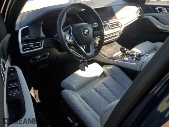 2023 BMW X5 sDrive40i with VIN 5UXCR4C0XP9N87916, listed as a Copart auction lot 85903944 with 0 mi miles and Non Repairable. Bid and sale history available at carsss.com. Image 8.