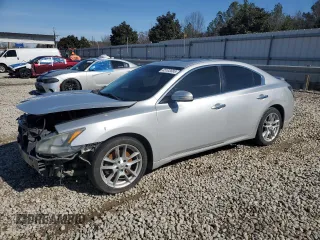 2014 Nissan Maxima SV with VIN 1N4AA5AP9EC493487, listed as a Copart auction lot 45103685 with Not Provided miles and Salvage Title. Bid and sale history available at DreamBid. Image 1.