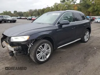 2020 Audi Q5 Prestige with VIN WA1CNAFY2L2046630, listed as a Copart auction lot 73180704 with 38,202 mi miles and Salvage title. Bid and sale history available at DreamBid. Image 1.