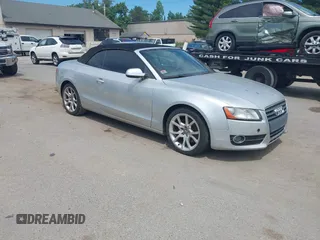 2010 Audi A5 Premium with VIN WAUAFAFH0AN018022, listed as a IAAI auction lot 42637560 with 128,870 mi miles and . Bid and sale history available at DreamBid. Image 1.