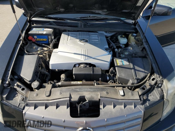 2004 Cadillac CTS with VIN 1G6DM577040103840, listed as a Copart auction lot 55284675 with 113,007 mi miles and Salvage title. Bid and sale history available at DreamBid. Image 11.