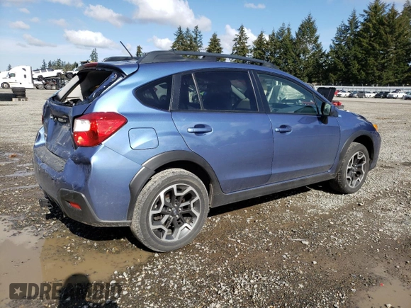 2017 Subaru Crosstrek Premium with VIN JF2GPABC6H9224910, listed as a Copart auction lot 48070075 with 61,389 mi miles and Salvage Title. Bid and sale history available at carsss.com. Image 3.