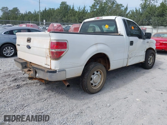 2010 Ford F-150 XL with VIN 1FTMF1CW7AKB33446, listed as a IAAI auction lot 42113484 with 317,762 mi miles and . Bid and sale history available at DreamBid. Image 4.