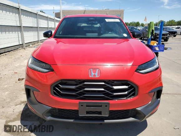 2024 Honda HR-V Sport z VIN 3CZRZ2H50RM711081, wystawiony jako Copart lot #62777205 z przebiegiem 28 643 mil mil oraz Szkoda całkowita • Salvage title. Historia ofert i sprzedaży dostępna na DreamBid. Obrazek 5.