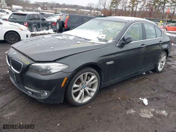 2015 BMW 5 Series 535i xDrive with VIN WBA5B3C58FD540350, listed as a IAAI auction lot 41551064 with 999,999 mi miles. Bid and sale history available at carsss.com. Image 16.