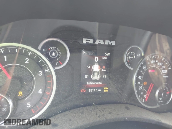 2024 Ram 2500 Tradesman с VIN 3C6UR5CL9RG245468, выставлен на аукционе IAAI как лот 42067780 с пробегом 8 311 миль миль и . История ставок и продаж доступна на DreamBid. Изображение 7.