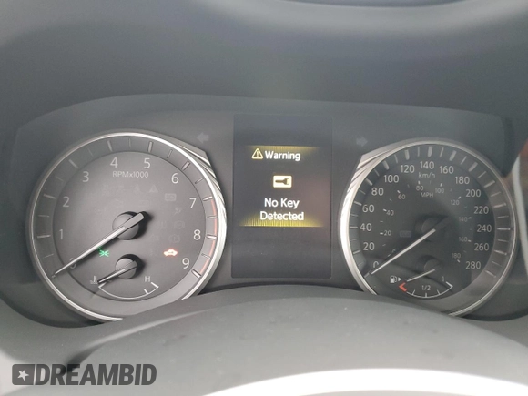 2024 Infiniti Q50 Luxe with VIN JN1EV7BR6RM631310, listed as a Copart auction lot 72183604 with Not Provided miles and Non Repairable. Bid and sale history available at DreamBid. Image 9.