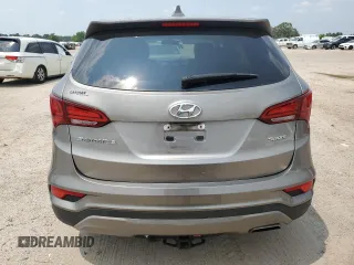 2017 Hyundai Santa Fe 2.4L with VIN 5NMZT3LB1HH010884, listed as a Copart auction lot 59098695 with 81,331 mi miles and Salvage title. Bid and sale history available at DreamBid. Image 6.