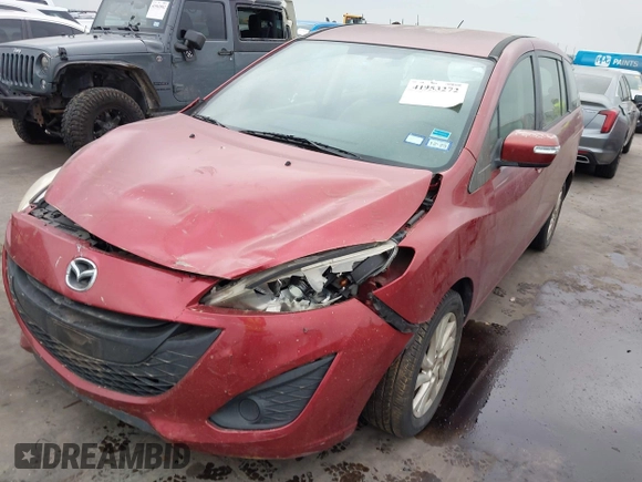 2013 Mazda 5 Sport z VIN JM1CW2BL7D0151003, wystawiony jako IAAI lot #41953272 z przebiegiem 106 624 mil mil oraz . Historia ofert i sprzedaży dostępna na DreamBid. Obrazek 6.