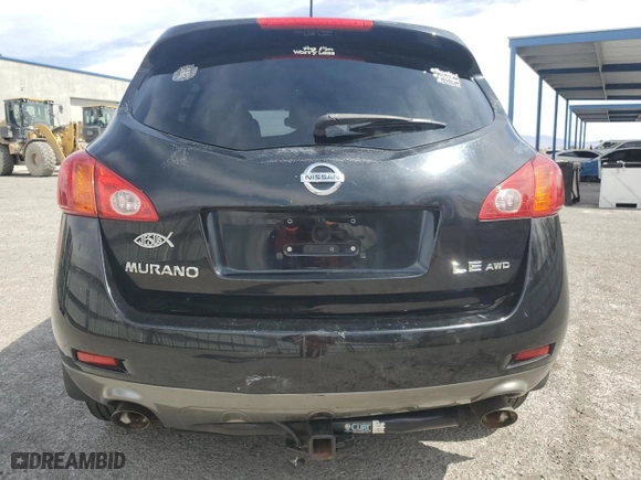 2009 Nissan Murano S with VIN JN8AZ18W19W129081, listed as a Copart auction lot 49118255 with 230,489 mi miles and Salvage Title. Bid and sale history available at carsss.com. Image 6.