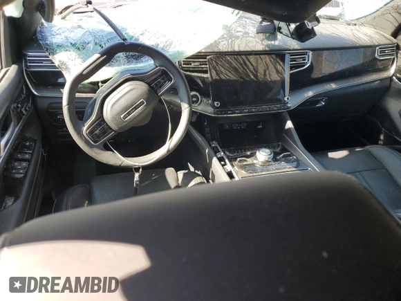 2024 Jeep Grand Wagoneer Series II with VIN 1C4SJSFP1RS120557, listed as a Copart auction lot 50413175 with 26,448 mi miles and Clean title. Bid and sale history available at DreamBid. Image 8.