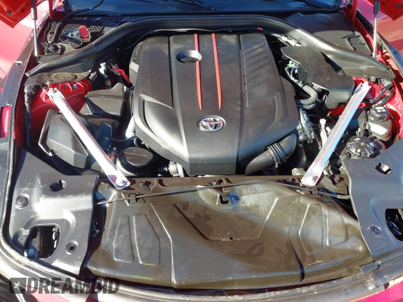 2022 Toyota Supra 3.0 with VIN WZ1DB0C04NW051045, listed as a IAAI auction lot 41156875 with 3,851 mi miles and . Bid and sale history available at DreamBid. Image 10.