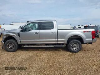 2021 Ford Super Duty F-250 SRW XL with VIN 1FT7W2BN1MEE03270, listed as a IAAI auction lot 41430415 with 56,200 mi miles. Bid and sale history available at carsss.com. Image 14.