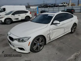 2016 BMW 4 Series 435i with VIN WBA4B1C57GG242324, listed as a Copart auction lot 53353805 with 109,729 mi miles and Salvage title. Bid and sale history available at DreamBid. Image 1.