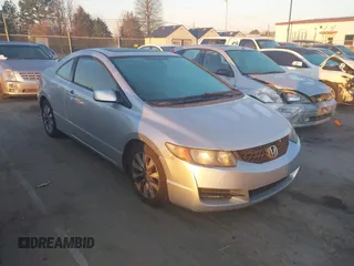 2009 Honda Civic Cpe EX with VIN 2HGFG12859H517710, listed as a IAAI auction lot 41895789 with 358,558 mi miles. Bid and sale history available at carsss.com. Image 1.