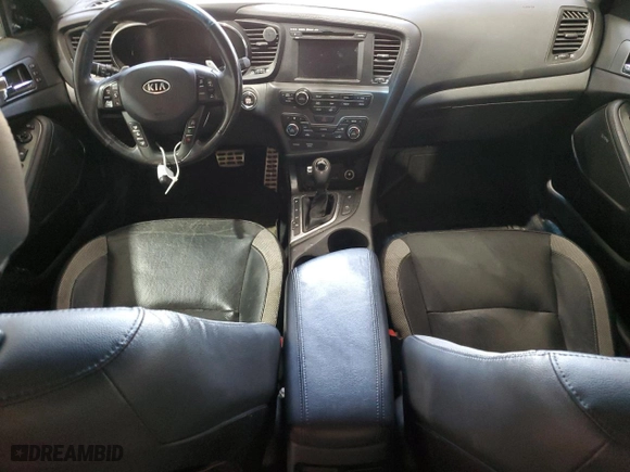 2012 Kia Optima SX with VIN 5XXGR4A66CG060155, listed as a Copart auction lot 53484585 with 0 mi miles and Clean Title. Bid and sale history available at carsss.com. Image 8.