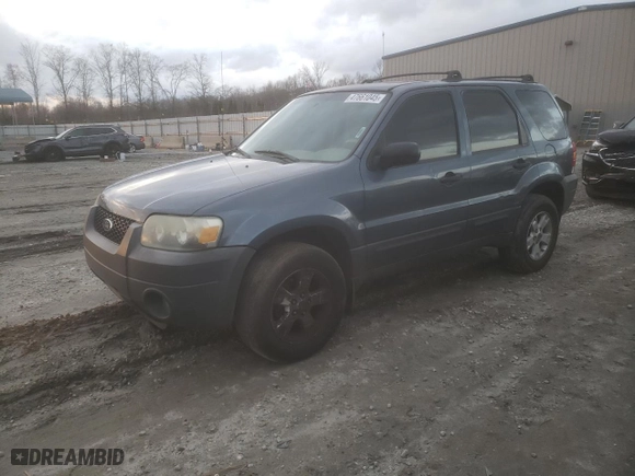 2005 Ford Escape XLT with VIN 1FMCU031X5KA51812, listed as a Copart auction lot 47661045 with 244,572 mi miles and Salvage Title. Bid and sale history available at carsss.com. Image 1.
