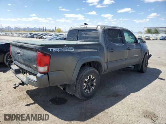 2017 Toyota Tacoma SR5 z VIN 3TMCZ5AN7HM071683, wystawiony jako Copart lot #53665755 z przebiegiem 65 180 mil mil oraz Szkoda całkowita • Salvage title. Historia ofert i sprzedaży dostępna na DreamBid. Obrazek 3.