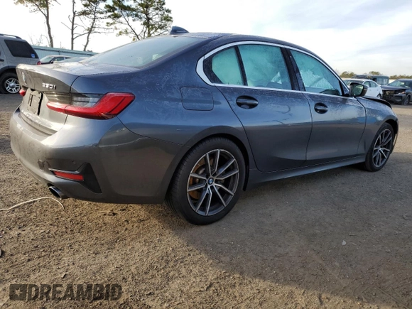 2021 BMW 3 Series 330i with VIN 3MW5R1J09M8C11559, listed as a Copart auction lot 71720262 with 36,950 mi miles and . Bid and sale history available at DreamBid. Image 3.