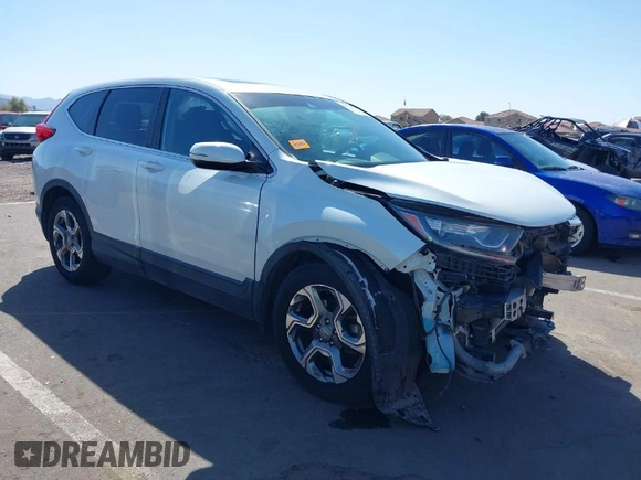2018 Honda CR-V EX with VIN 2HKRW1H56JH511969, listed as a IAAI auction lot 41760851 with 108,460 mi miles. Bid and sale history available at carsss.com. Image 1.
