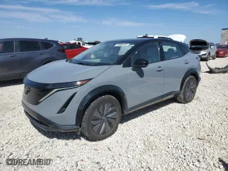 2023 Nissan ARIYA EVOLVE+ with VIN JN1DF0BB8PM710588, listed as a Copart auction lot 45968105 with 10,295 mi miles and Salvage Title. Bid and sale history available at carsss.com. Image 1.