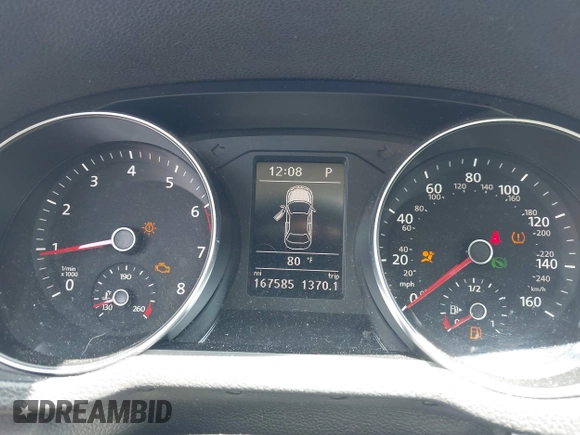 2016 Volkswagen Passat S с VIN 1VWAS7A3XGC008984, выставлен на аукционе IAAI как лот 42578188 с пробегом 167 585 миль миль и . История ставок и продаж доступна на DreamBid. Изображение 7.
