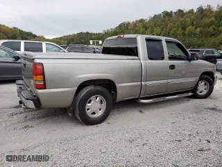 2003 GMC Sierra 1500 SLT with VIN 2GTEC19T331369475, listed as a Copart auction lot 75004654 with 0 mi miles and Salvage Title. Bid and sale history available at carsss.com. Image 3.