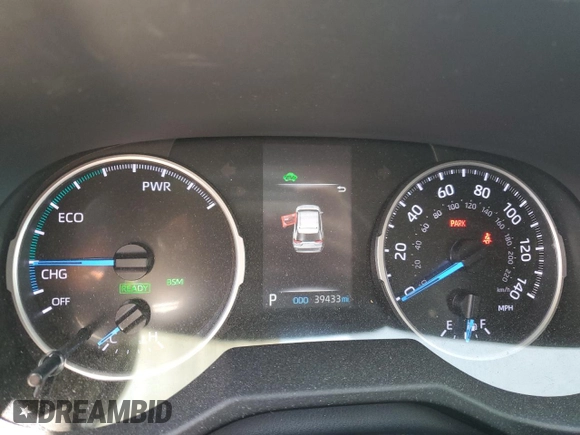 2021 Toyota RAV4 Hybrid XLE with VIN 4T3RWRFV0MU047527, listed as a Copart auction lot 49693115 with 39,433 mi miles and Salvage Title. Bid and sale history available at carsss.com. Image 9.