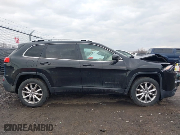 2014 Jeep Cherokee Limited with VIN 1C4PJMDB1EW156776, listed as a IAAI auction lot 41852167 with 130,514 mi miles and . Bid and sale history available at DreamBid. Image 14.