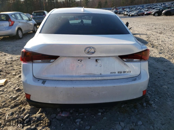 2017 Lexus IS 300 with VIN JTHCM1D23H5018315, listed as a Copart auction lot 76665123 with 67,836 mi miles and Non repairable. Bid and sale history available at DreamBid. Image 6.