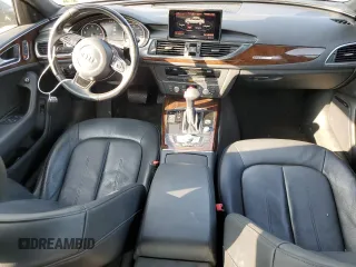 2015 Audi A6 2.0T Premium Plus with VIN WAUGFAFC7FN049757, listed as a Copart auction lot 71008074 with 83,379 mi miles and Salvage Title. Bid and sale history available at carsss.com. Image 8.