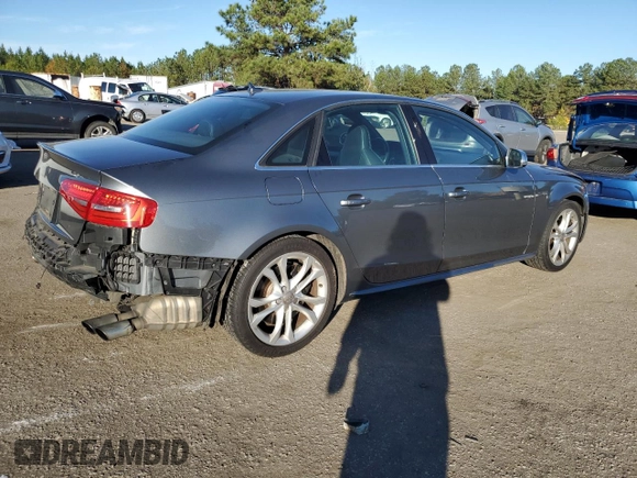 2014 Audi S4 Premium Plus with VIN WAUDGAFL2EA104282, listed as a Copart auction lot 81673004 with 164,964 mi miles and Salvage Title. Bid and sale history available at carsss.com. Image 3.