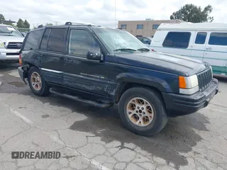 1996 Jeep Grand Cherokee Limited with VIN 1J4GZ78Y3TC191000, listed as a IAAI auction lot 42259621 with 212,690 mi miles and . Bid and sale history available at DreamBid. Image 1.