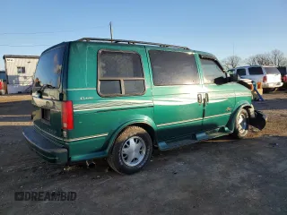 1999 Chevrolet Astro Cargo Van YF7 with VIN 1GBDM19W0XB137686, listed as a Copart auction lot 42521685 with 123,039 mi miles and Salvage Title. Bid and sale history available at carsss.com. Image 3.