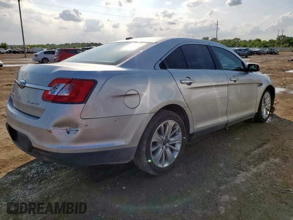 2012 Ford Taurus Limited with VIN 1FAHP2FW8CG109362, listed as a Copart auction lot 58862225 with 197,539 mi miles and Salvage title. Bid and sale history available at DreamBid. Image 3.
